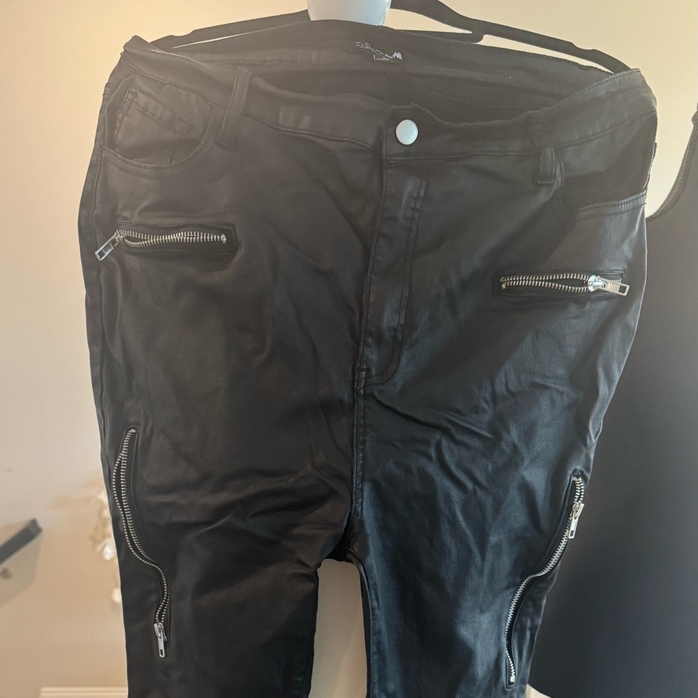 Fashion Nova Black 3X Pants